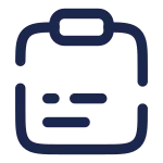Clipboard Text SVG Icon